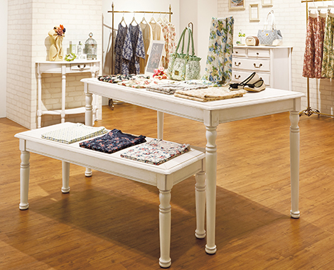 Half Round Display Table Half Round Display Table