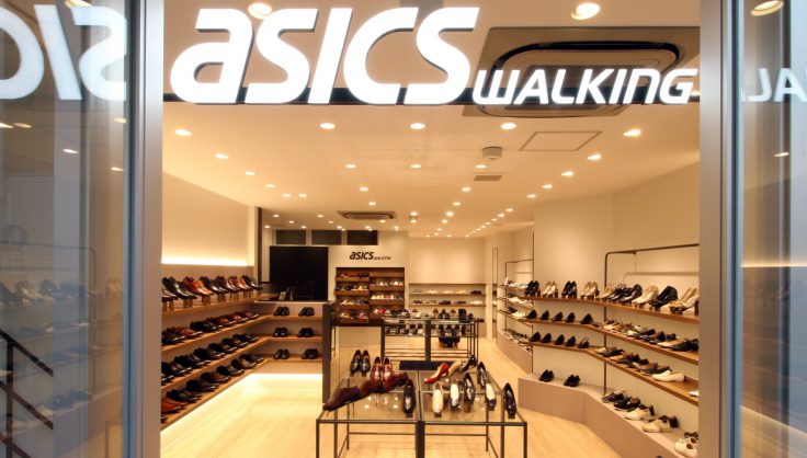 アシックスウォーキング様 広島本通店 店研創意