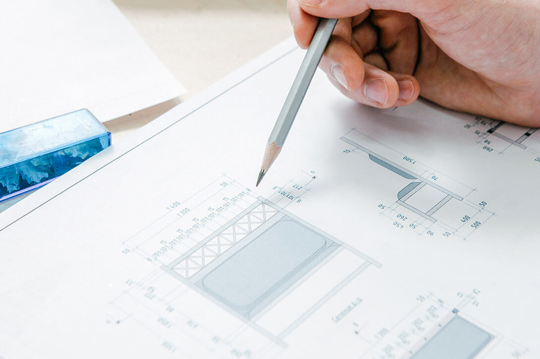 オーダーメイド什器企画の様子