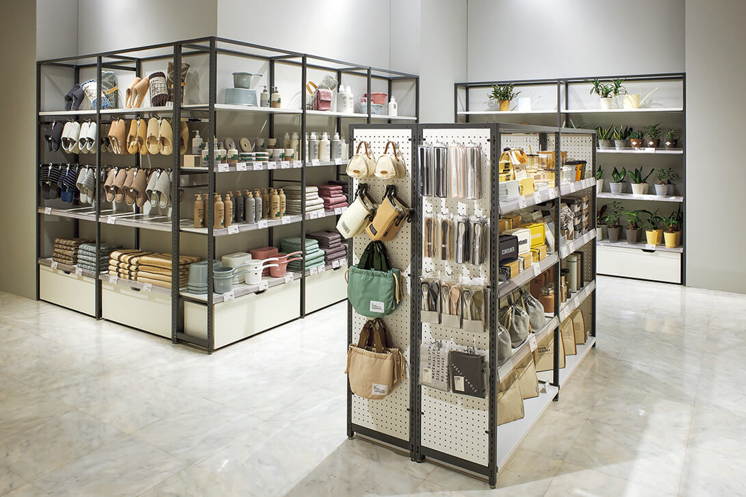 オリジナル商品を設置した事例