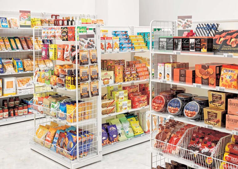 ベーシックラック（BR50）の什器事例