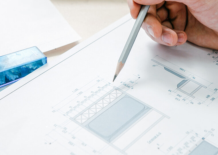 オーダーメイド什器の製作イメージ
