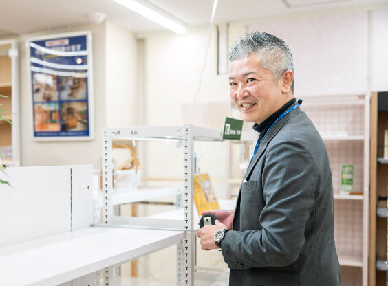 店舗・ショールーム接客の様子