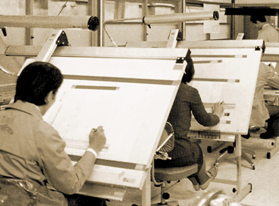 昭和の設計の様子