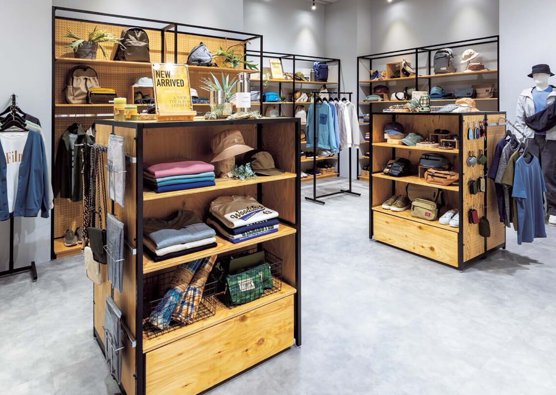 什器・備品を設置した店舗事例