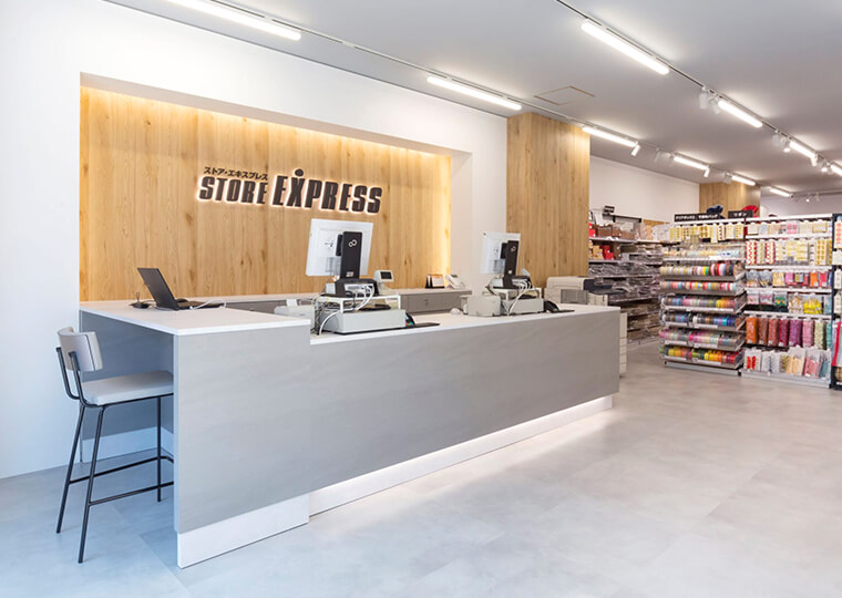 店舗のカウンター事例