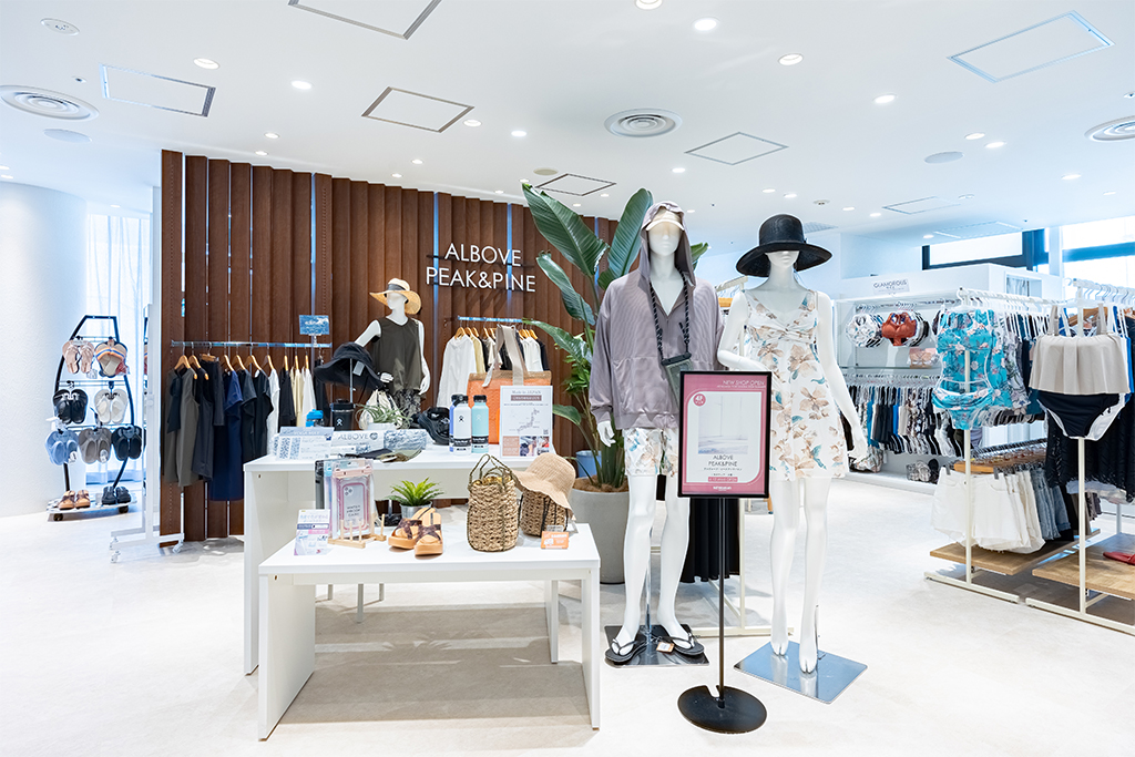ALBOVE・PEAK&PINE NEWoMan横浜店