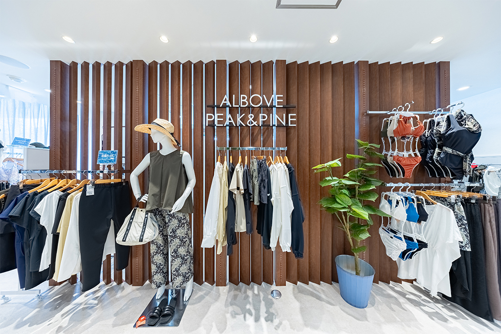 ALBOVE・PEAK&PINE NEWoMan横浜店