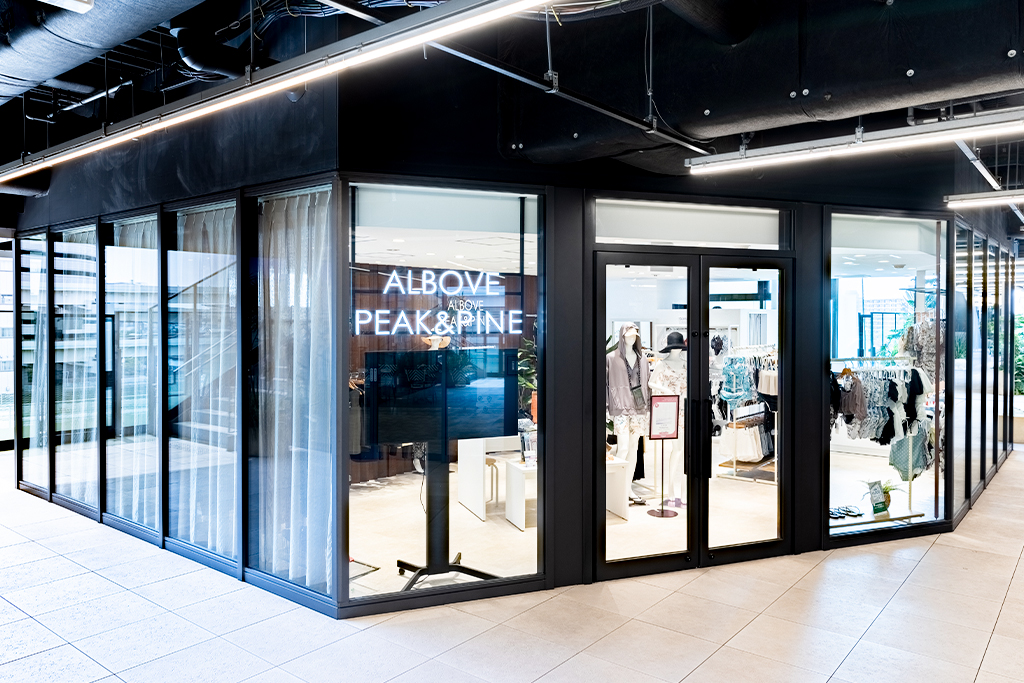 ALBOVE・PEAK&PINE NEWoMan横浜店